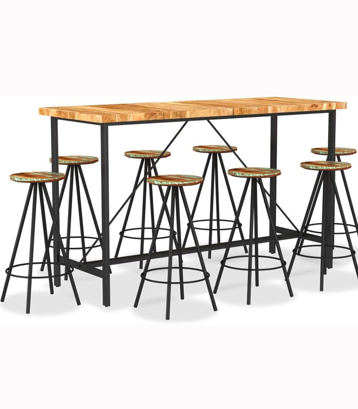 BAR TABLE WITH STOOL