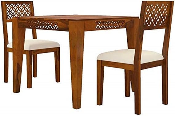 WOODEN 2 SEATER DINING TABLE SET